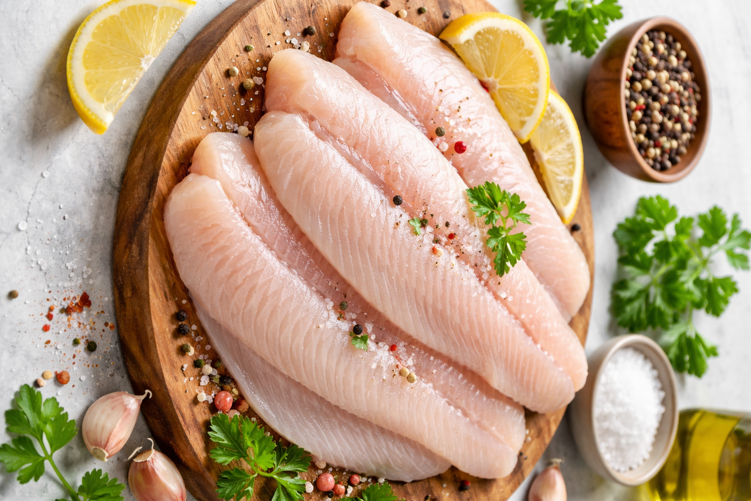 Frozen Basa Fish Fillets